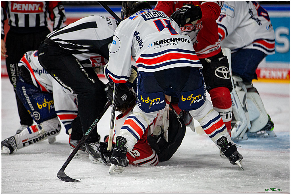 PENNY DEL; Koelner Haie- Iserlohn Roosters; Koeln, 24.01.2023